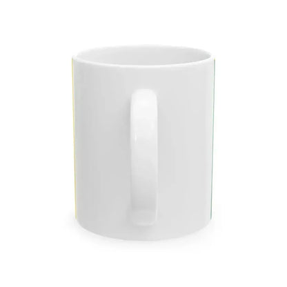 Flag of El Empalme (Ecuador) White Coffee Mug - Go Mug Yourself