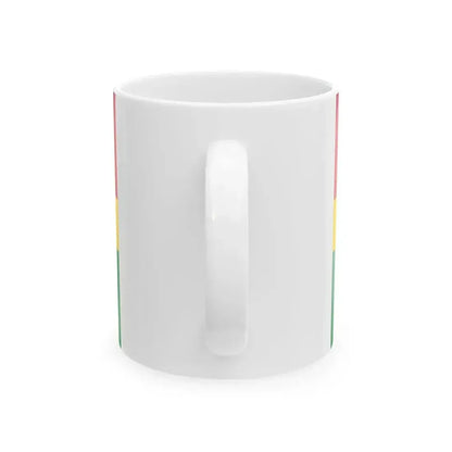 Flag of El Guabo (Ecuador) White Coffee Mug - Go Mug Yourself