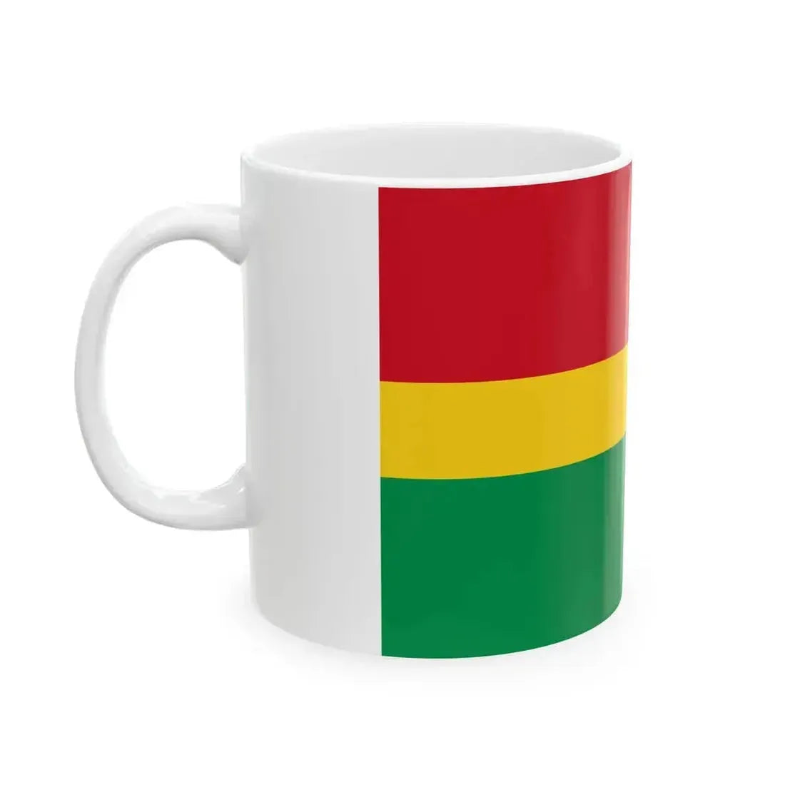 Flag of El Guabo (Ecuador) White Coffee Mug - Go Mug Yourself