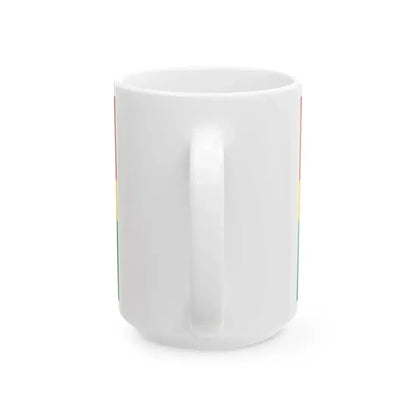 Flag of El Guabo (Ecuador) White Coffee Mug - Go Mug Yourself