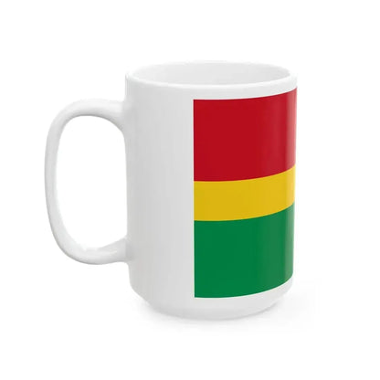 Flag of El Guabo (Ecuador) White Coffee Mug - Go Mug Yourself