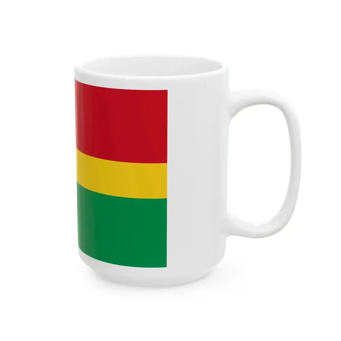 Flag of El Guabo (Ecuador) White Coffee Mug - Go Mug Yourself