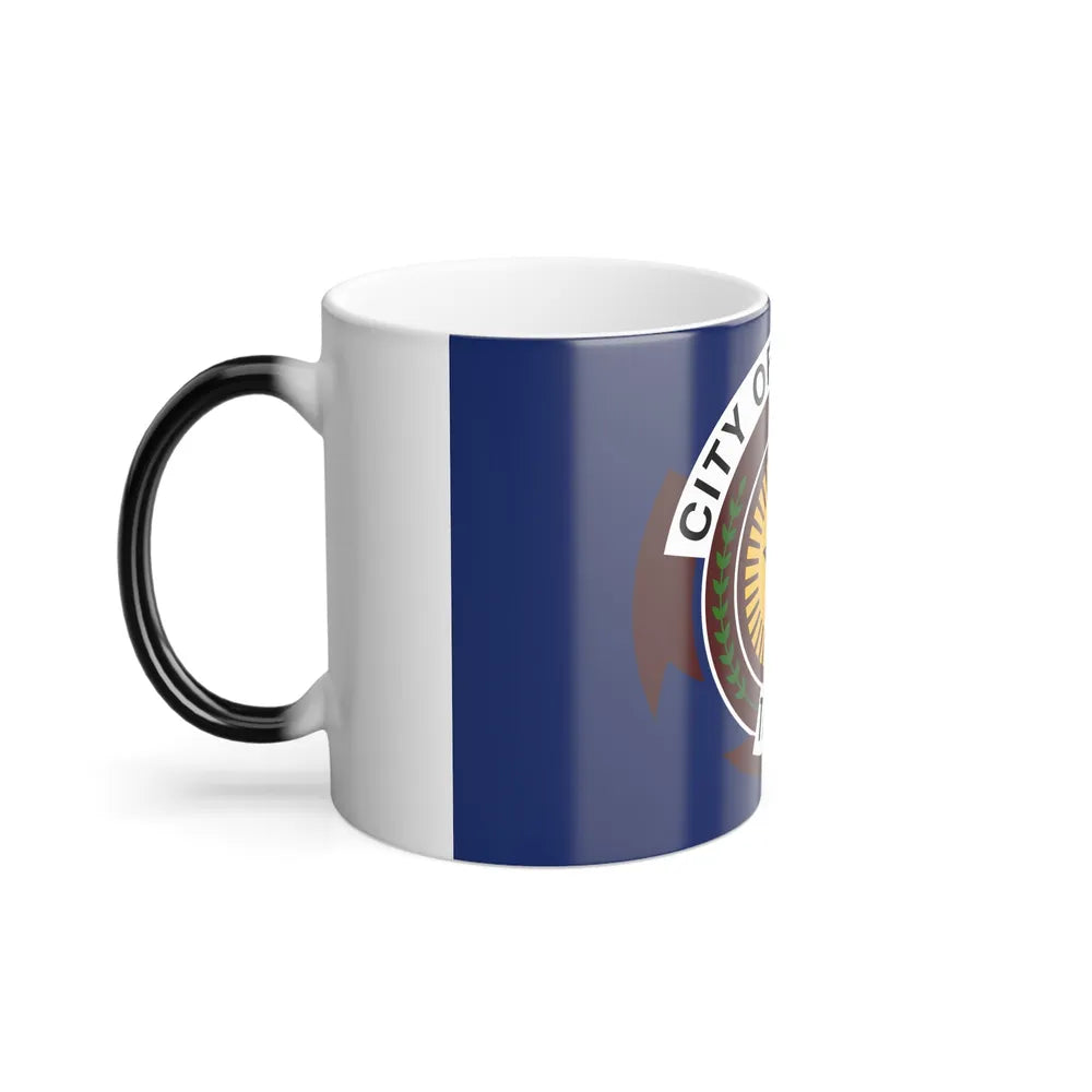 Flag of El Paso, Texas - Color Changing Coffee Mug-Go Mug Yourself