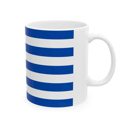 Flag of El Salvador 1839-1865 (El Salvador) White Coffee Mug - Go Mug Yourself