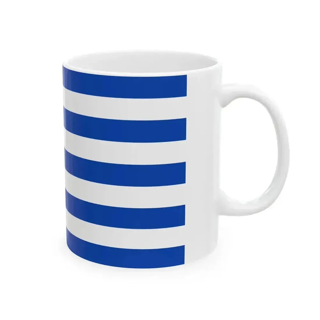 Flag of El Salvador 1869-1873 (El Salvador) White Coffee Mug - Go Mug Yourself