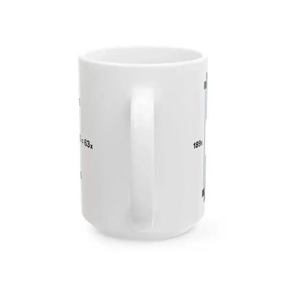 Flag of El Salvador Construction Sheet (El Salvador) White Coffee Mug - Go Mug Yourself