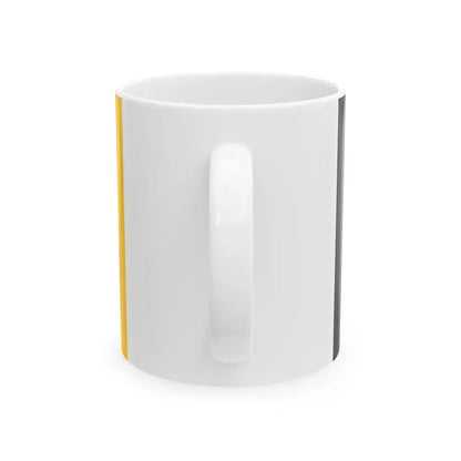 Flag of Elba Alabama (United States) White Coffee Mug - Go Mug Yourself