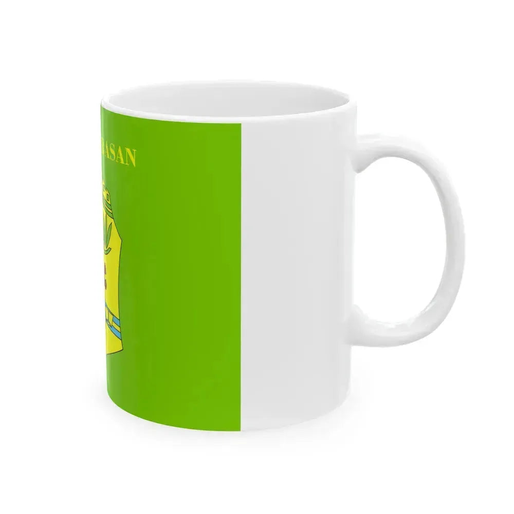 Flag of Elbasan Albania - White Coffee Mug - Go Mug Yourself
