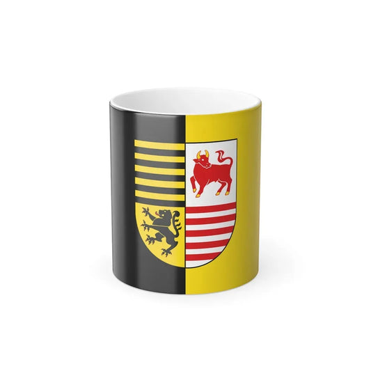 Flag of Elbe Elster Germany - Color Changing Coffee Mug 11oz - Go Mug Yourself