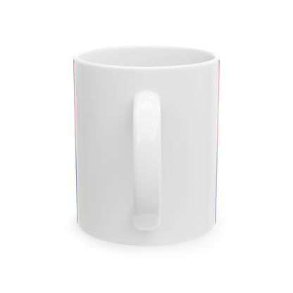 Flag of Elek (Hungary) White Coffee Mug-Go Mug Yourself