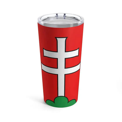 Flag of Elfingen Switzerland - Tumbler 20oz 20oz - Go Mug Yourself