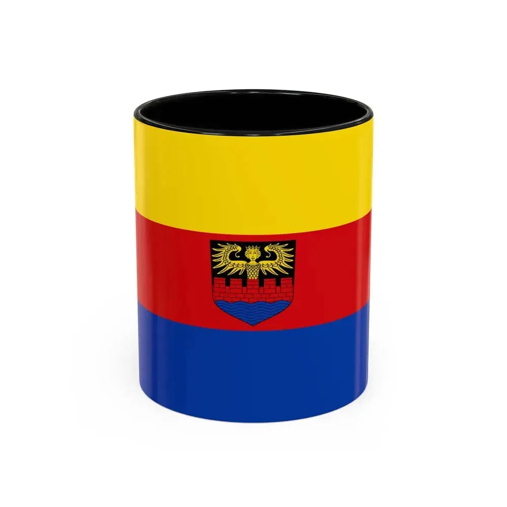 Flag of Emden Germany - Accent Coffee Mug 11oz Black - Go Mug Yourself
