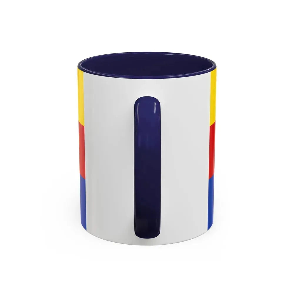 Flag of Emden Germany - Accent Coffee Mug - Go Mug Yourself