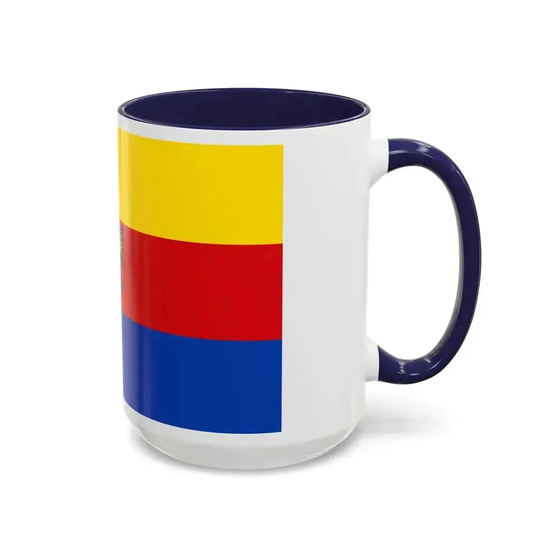 Flag of Emden Germany - Accent Coffee Mug - Go Mug Yourself