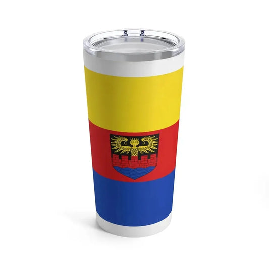 Flag of Emden Germany - Tumbler 20oz 20oz - Go Mug Yourself
