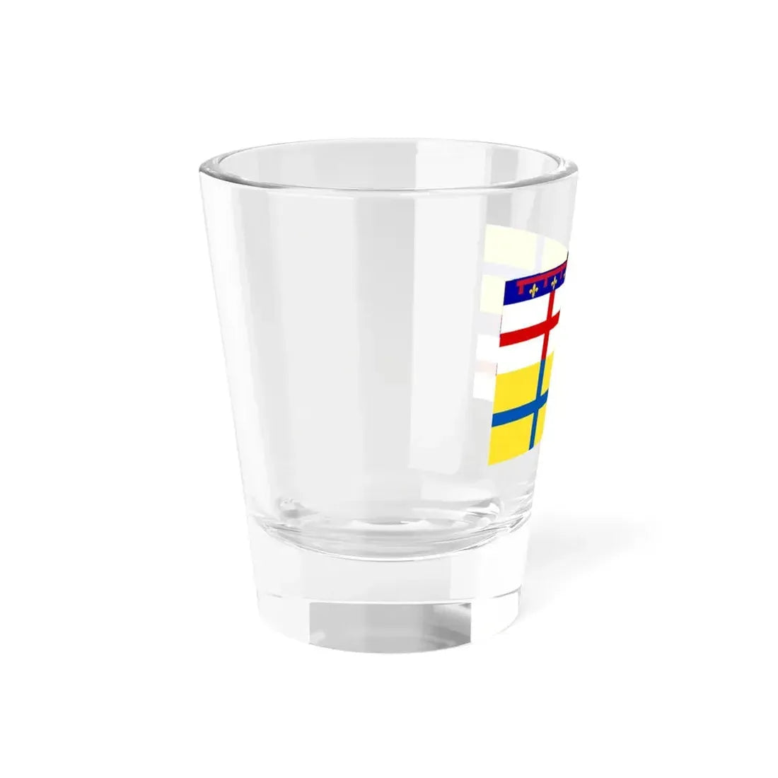 Flag of Emilia (Italy) Shot Glass 1.5oz - Go Mug Yourself