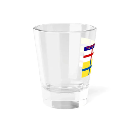 Flag of Emilia (Italy) Shot Glass 1.5oz - Go Mug Yourself