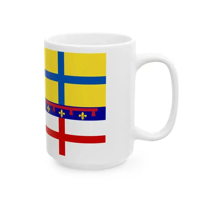 Flag of Emilia (Italy) White Coffee Mug - Go Mug Yourself