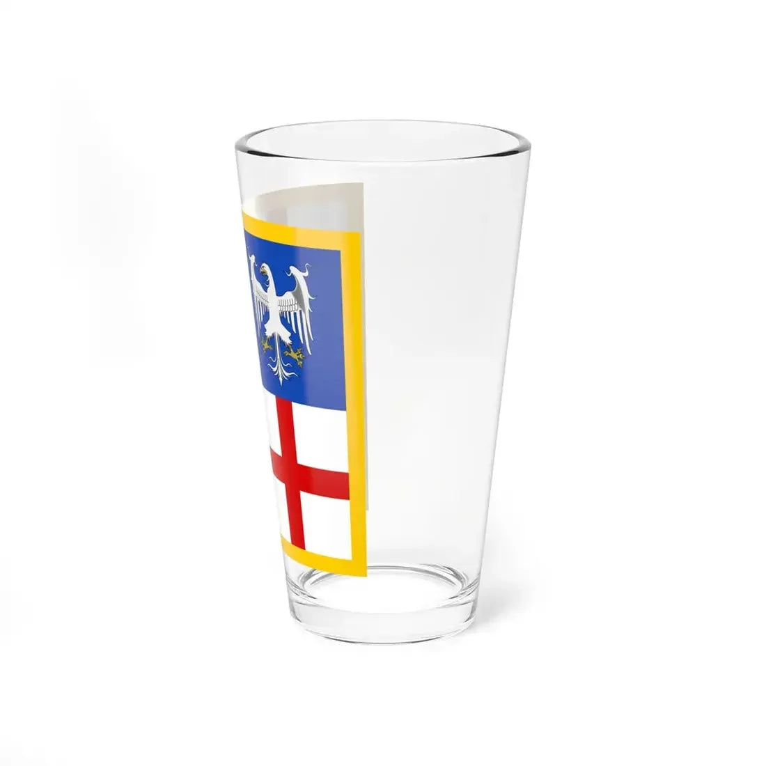 Flag of Emilia Lega Nord (Italy) Pint Glass 16oz - Go Mug Yourself