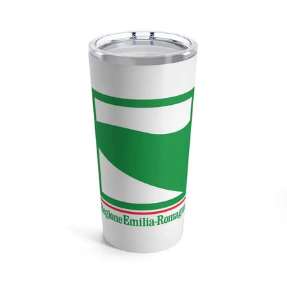 Flag of Emilia Romagna Italy - Tumbler 20oz 20oz - Go Mug Yourself