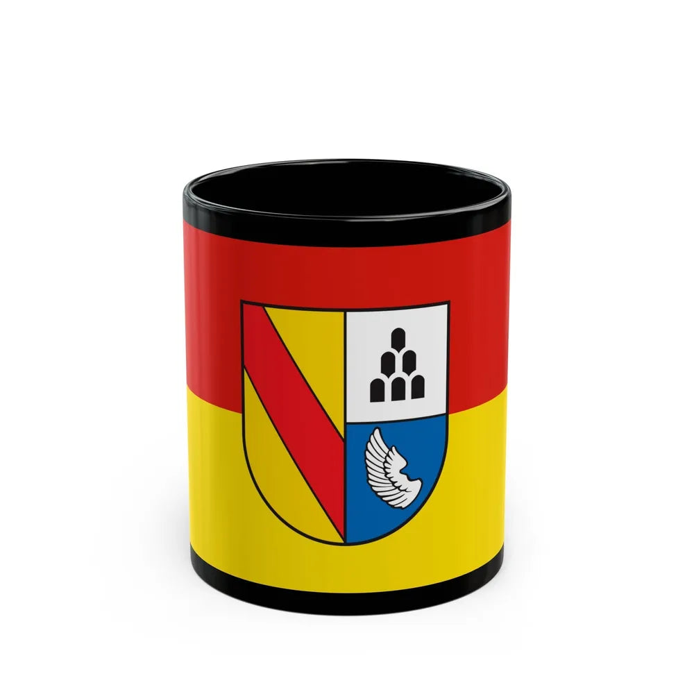 Flag of Emmendingen Germany - Black Coffee Mug-11oz-Go Mug Yourself