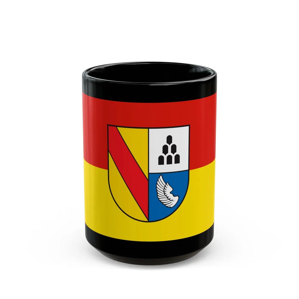 Flag of Emmendingen Germany - Black Coffee Mug-15oz-Go Mug Yourself