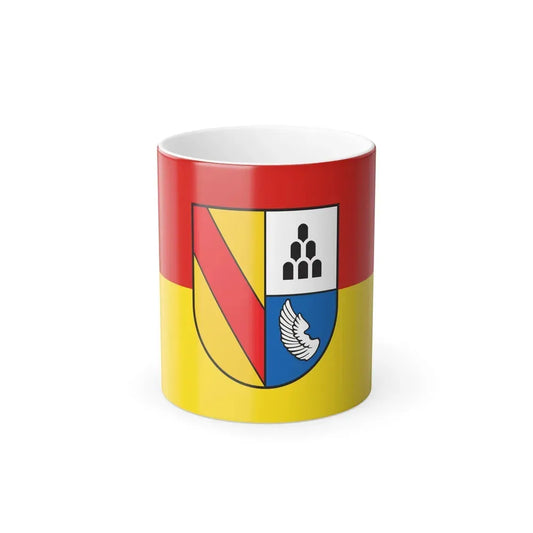 Flag of Emmendingen Germany - Color Changing Coffee Mug 11oz - Go Mug Yourself