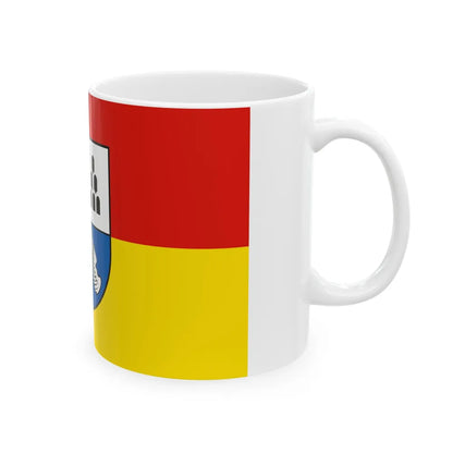 Flag of Emmendingen Germany - White Coffee Mug-Go Mug Yourself