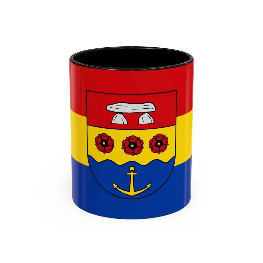 Flag of Emsland Germany - Accent Coffee Mug 11oz Black - Go Mug Yourself