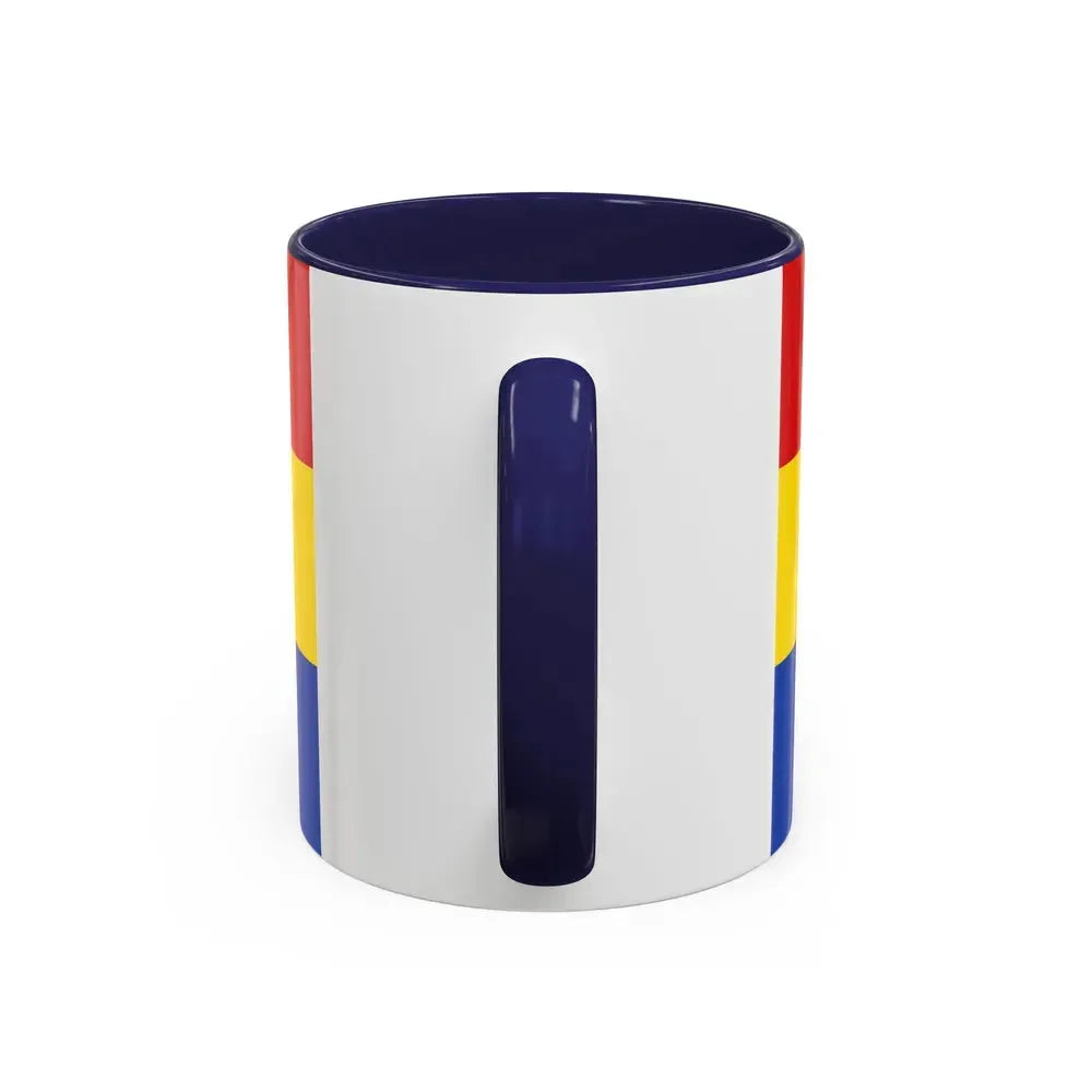 Flag of Emsland Germany - Accent Coffee Mug - Go Mug Yourself