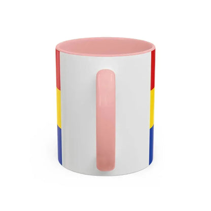 Flag of Emsland Germany - Accent Coffee Mug - Go Mug Yourself