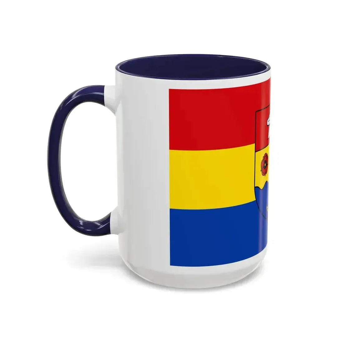 Flag of Emsland Germany - Accent Coffee Mug - Go Mug Yourself