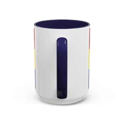 Flag of Emsland Germany - Accent Coffee Mug - Go Mug Yourself