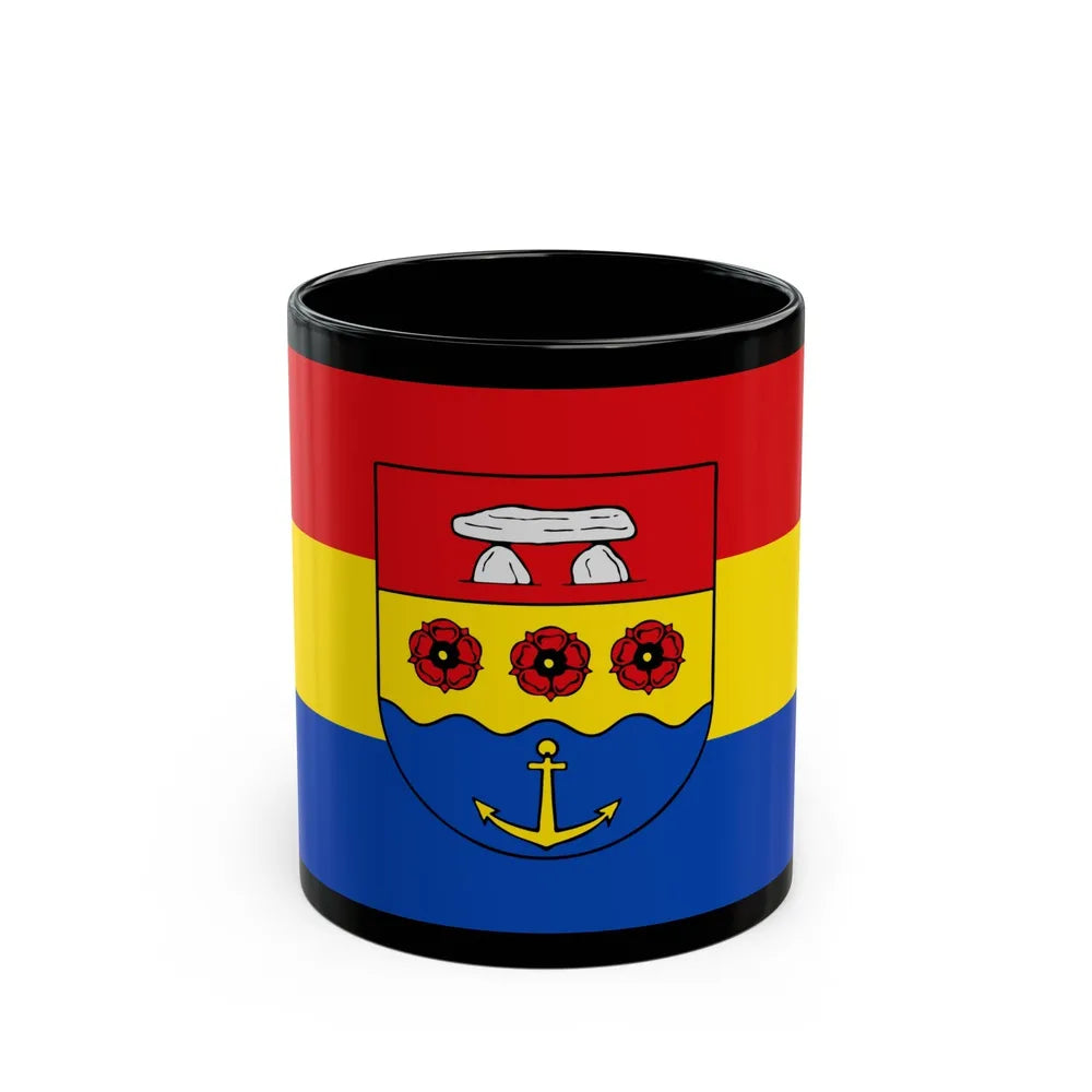 Flag of Emsland Germany - Black Coffee Mug-11oz-Go Mug Yourself