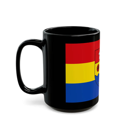 Flag of Emsland Germany - Black Coffee Mug-Go Mug Yourself