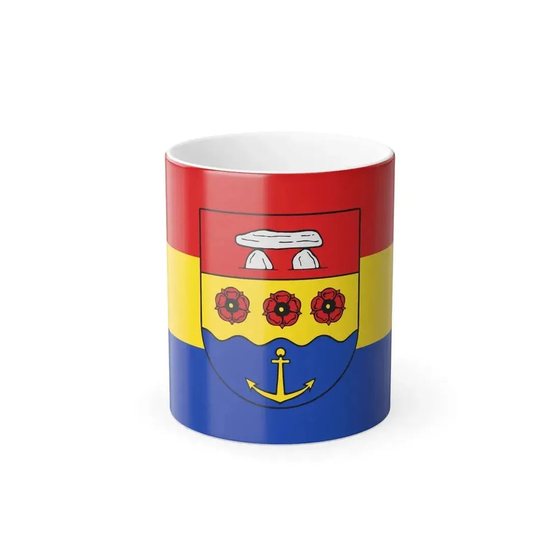 Flag of Emsland Germany - Color Changing Coffee Mug 11oz - Go Mug Yourself