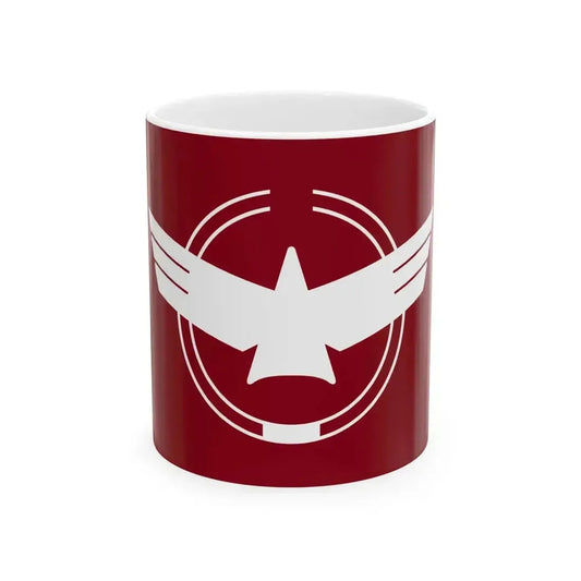 Flag of Ena Gifu (Japan) White Coffee Mug 11oz - Go Mug Yourself