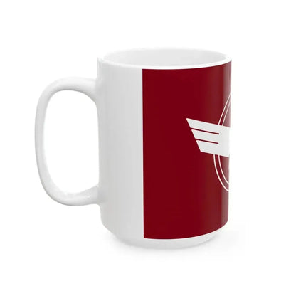 Flag of Ena Gifu (Japan) White Coffee Mug - Go Mug Yourself