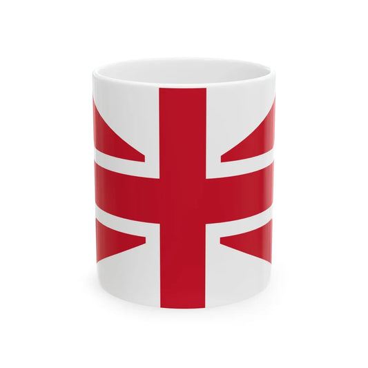 Flag of England and Northern Ireland (United Kingdom) White Coffee Mug 11oz - Go Mug Yourself