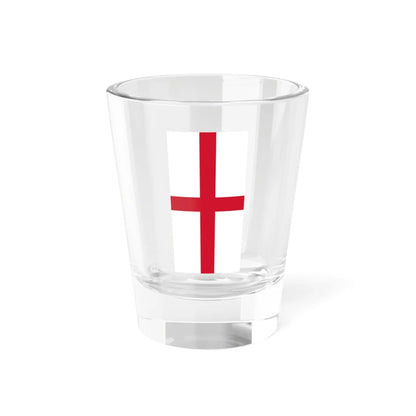 Flag of England vertical (England) Shot Glass 1.5oz 1.5oz - Go Mug Yourself