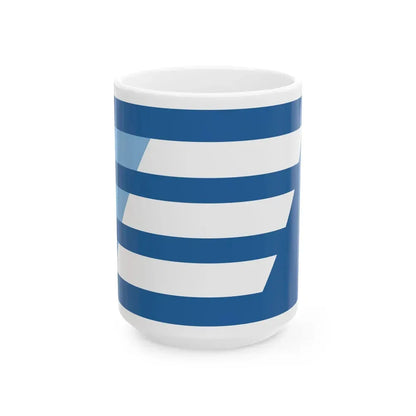 Flag of Enid Oklahoma (United States) White Coffee Mug 15oz - Go Mug Yourself