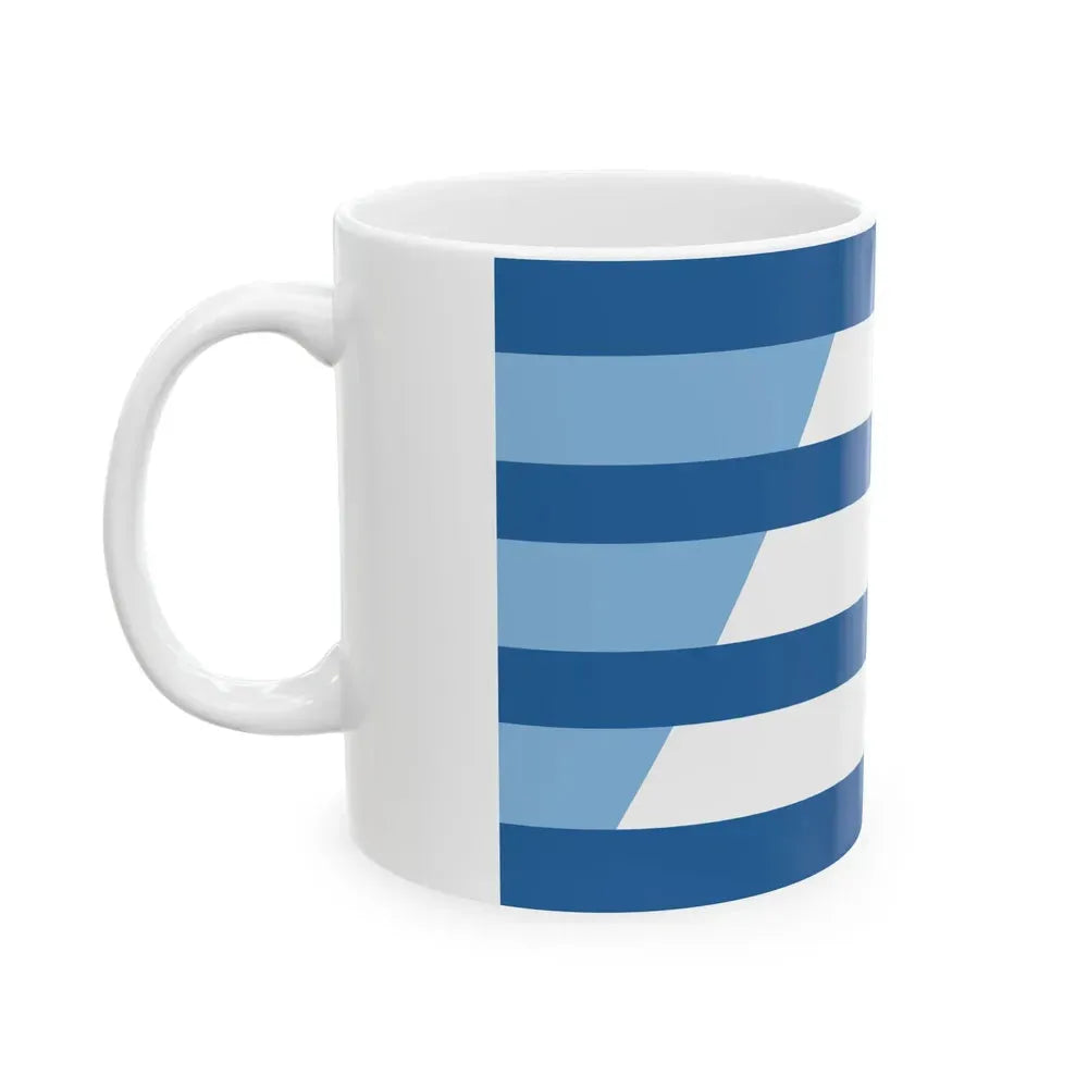 Flag of Enid Oklahoma (United States) White Coffee Mug - Go Mug Yourself