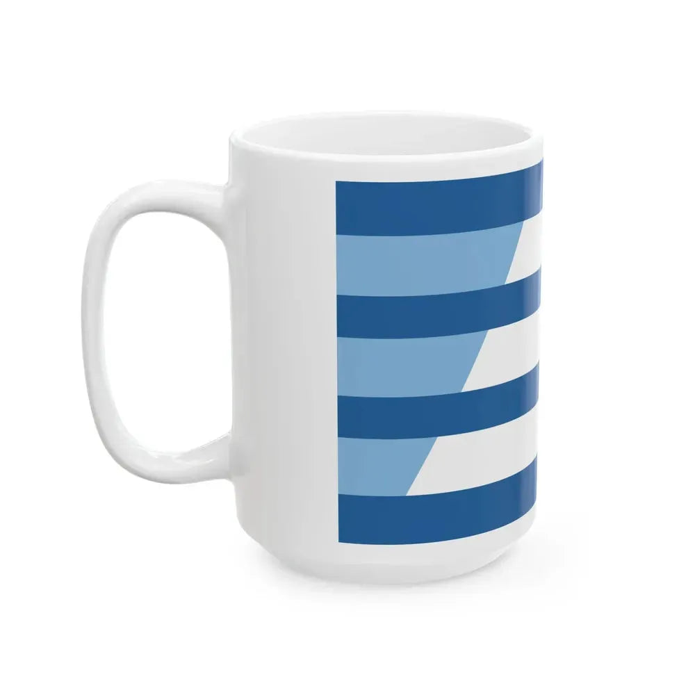 Flag of Enid Oklahoma (United States) White Coffee Mug - Go Mug Yourself
