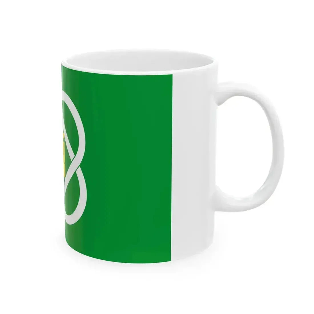 Flag of Eniwa Hokkaido (Japan) White Coffee Mug - Go Mug Yourself