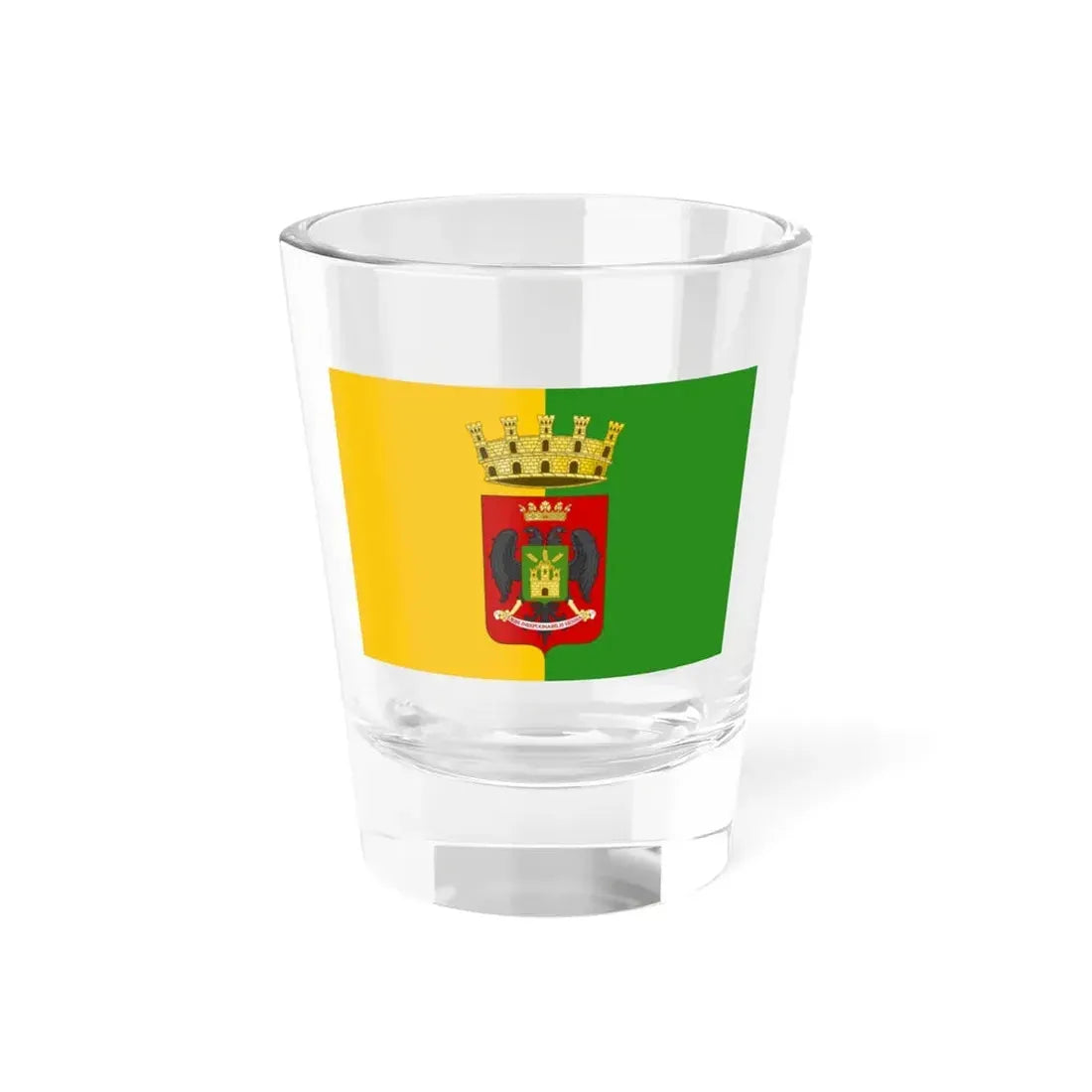 Flag of Enna (Italy) Shot Glass 1.5oz 1.5oz - Go Mug Yourself
