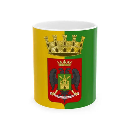 Flag of Enna (Italy) White Coffee Mug 11oz - Go Mug Yourself