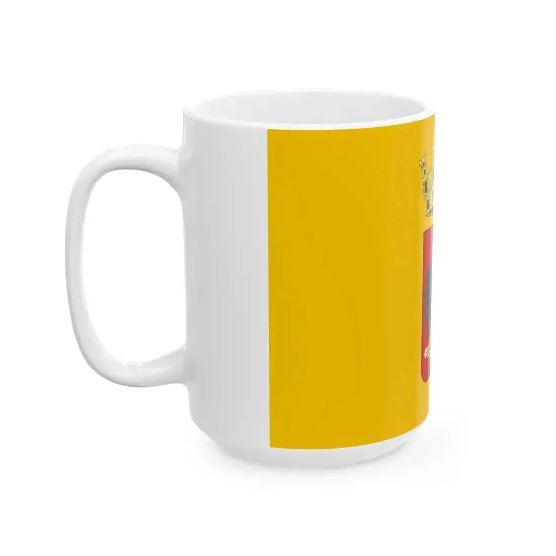 Flag of Enna (Italy) White Coffee Mug - Go Mug Yourself