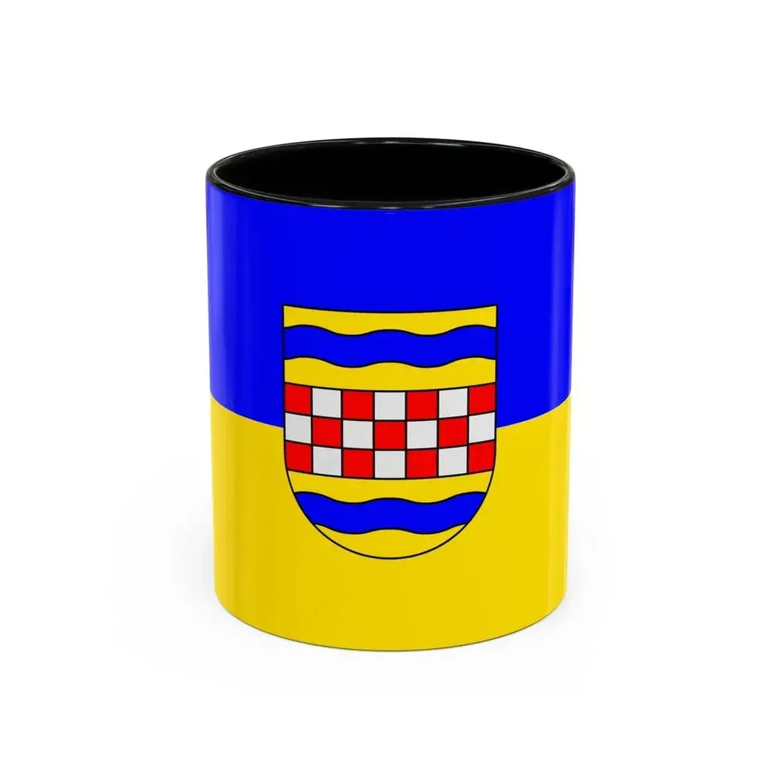 Flag of Ennepe Ruhr 2 Germany - Accent Coffee Mug 11oz Black - Go Mug Yourself