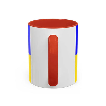 Flag of Ennepe Ruhr 2 Germany - Accent Coffee Mug - Go Mug Yourself
