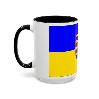 Flag of Ennepe Ruhr 2 Germany - Accent Coffee Mug - Go Mug Yourself
